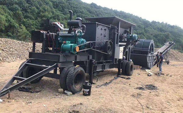 煤矸石移動破碎站 煤矸石移動破碎站